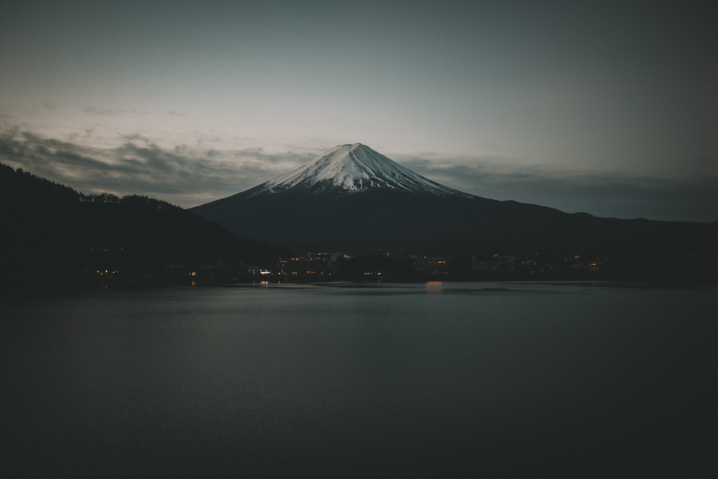 Sunset At Mount Fuji